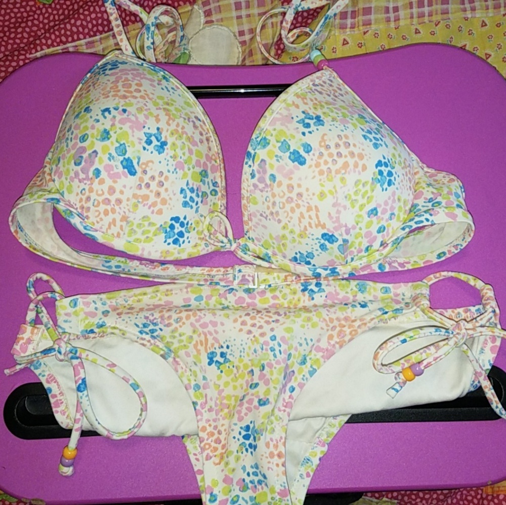 Victorias Secret Multicolored bathing suit Sm&36c